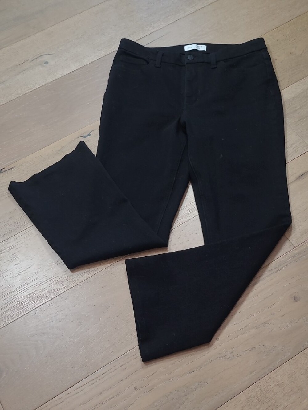 EUC BKE Jeans Women's sz 29 Parker Black High Rise Boot Cut Denim Jean